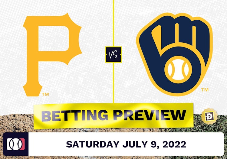 Pirates vs. Brewers Prediction and Odds - Jul 9, 2022