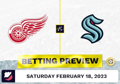 Red Wings vs. Kraken Prediction and Odds - Feb 18, 2023