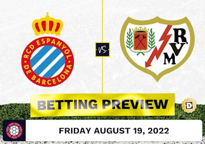 Espanyol vs. Rayo Vallecano Prediction and Odds - Aug 19, 2022