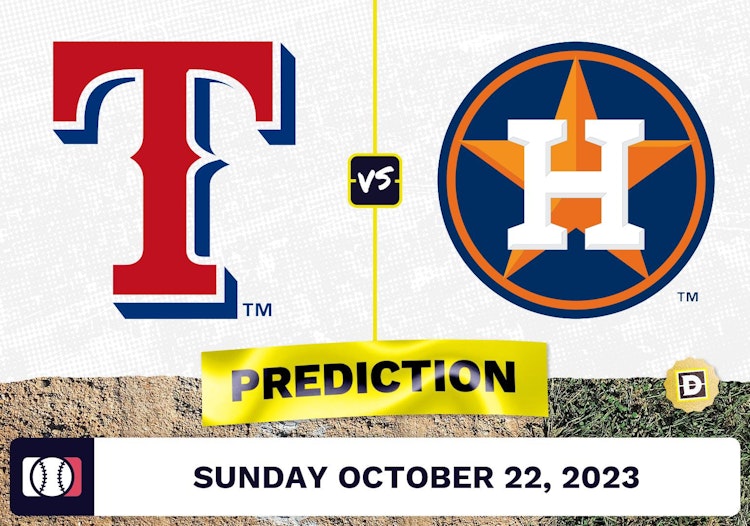 Rangers vs. Astros Game 6 ALCS Prediction for MLB Sunday [10/22/2023]