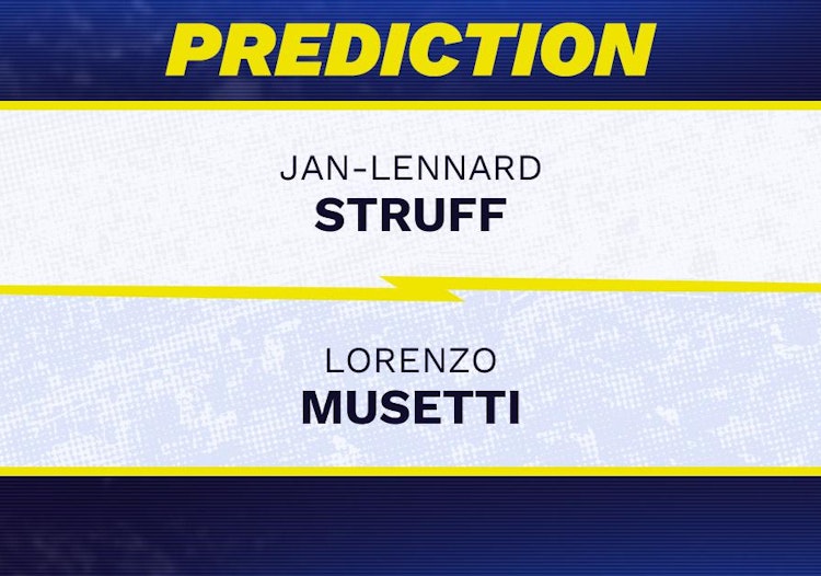 Jan-Lennard Struff vs Lorenzo Musetti Tennis Prediction.
