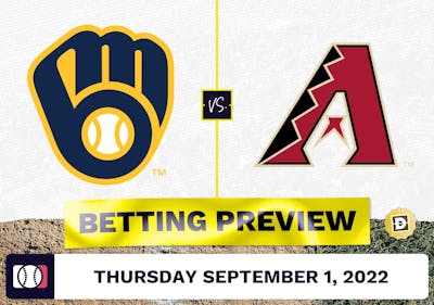 Brewers vs. Diamondbacks Prediction and Odds - Sep 1, 2022