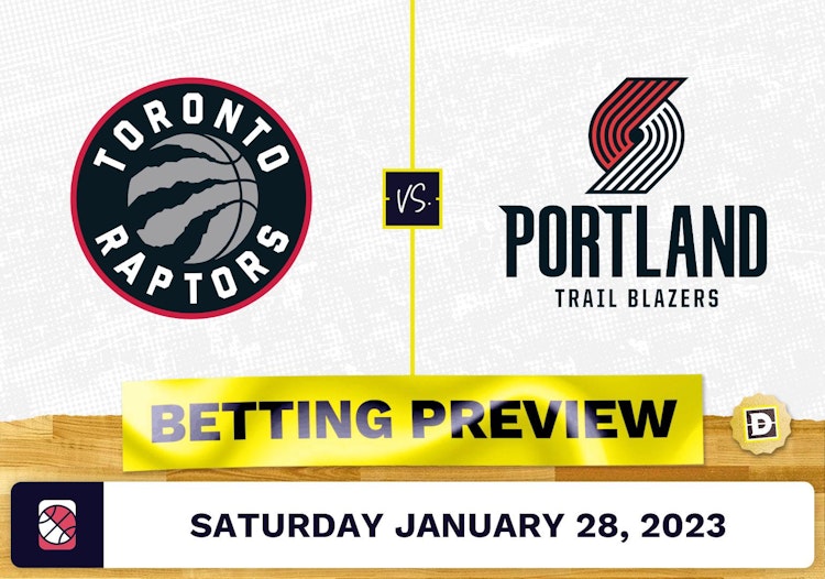 Raptors vs. Trail Blazers Prediction and Odds - Jan 28, 2023