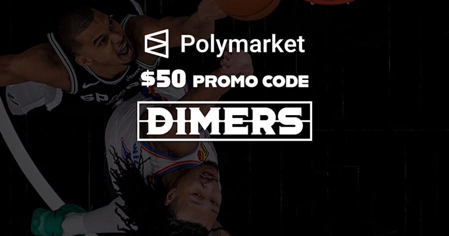 NBA Polymarket code "DIMERS" delivers $50 trading bonus for OKC-San Antonio Game 7