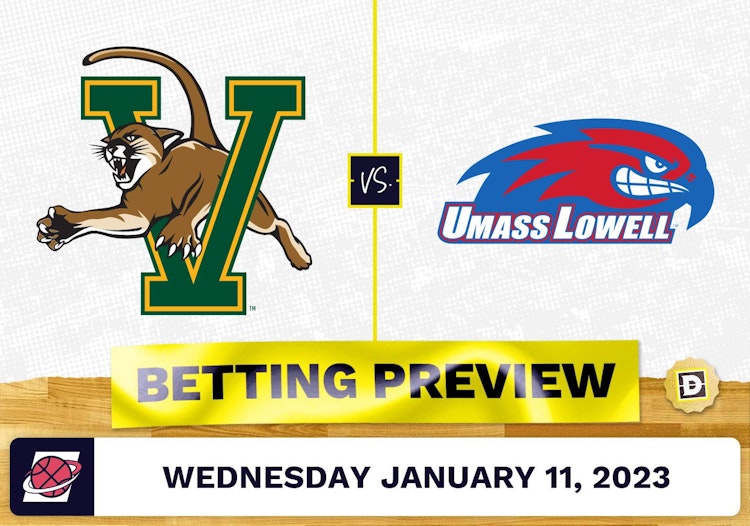 Vermont vs. Massachusetts-Lowell CBB Prediction and Odds - Jan 11, 2023