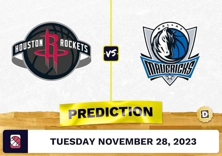 Rockets vs. Mavericks Prediction and Odds - November 28, 2023