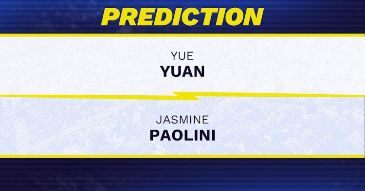 Yue Yuan vs Jasmine Paolini Tennis Prediction.