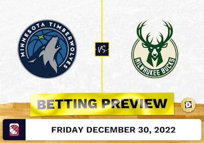 Timberwolves vs. Bucks Prediction and Odds - Dec 30, 2022
