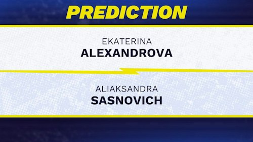 Ekaterina Alexandrova vs. Aliaksandra Sasnovich prediction, odds, picks for WTA China Open 2026