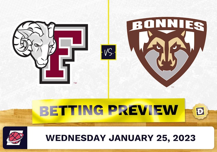 Fordham vs. St. Bonaventure CBB Prediction and Odds - Jan 25, 2023