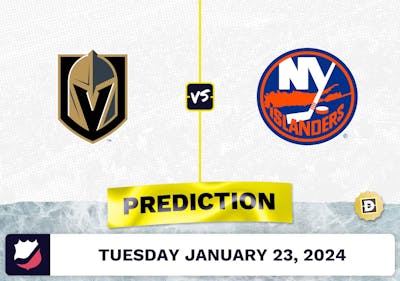 Vegas Golden Knights vs. NY Islanders Prediction, Odds, NHL Picks [1/23/2024]