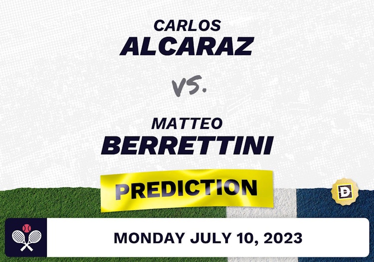 Carlos Alcaraz vs. Matteo Berrettini Prediction - Wimbledon 2023