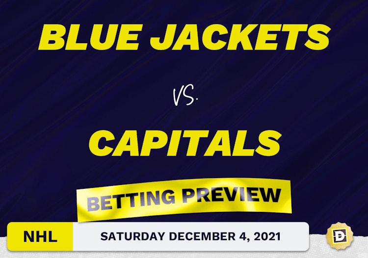 Blue Jackets vs. Capitals Predictions and Odds - Dec 4, 2021