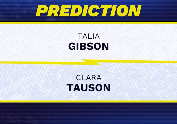 Talia Gibson vs Clara Tauson Tennis Prediction.
