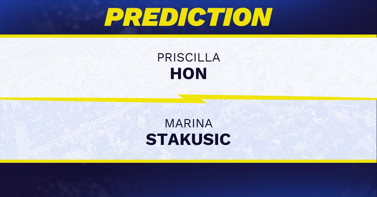Priscilla Hon vs. Marina Stakusic prediction, odds, picks for Australian Open 2026