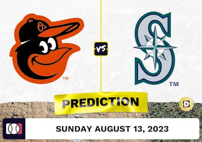 Orioles vs. Mariners Prediction for MLB Sunday [8/13/2023]