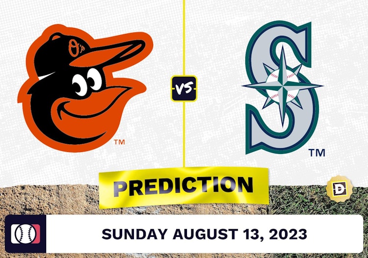 Orioles vs. Mariners Prediction for MLB Sunday [8/13/2023]