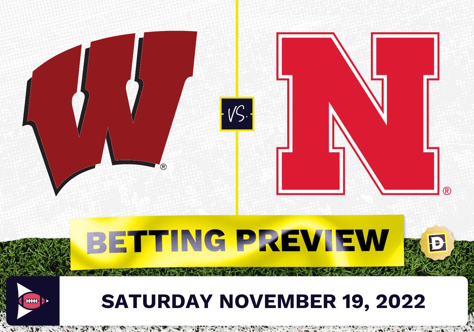 Wisconsin vs. Nebraska CFB Prediction and Odds - Nov 19, 2022
