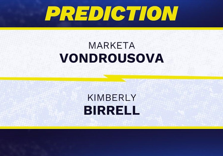 Marketa Vondrousova vs Kimberly Birrell Tennis Prediction.