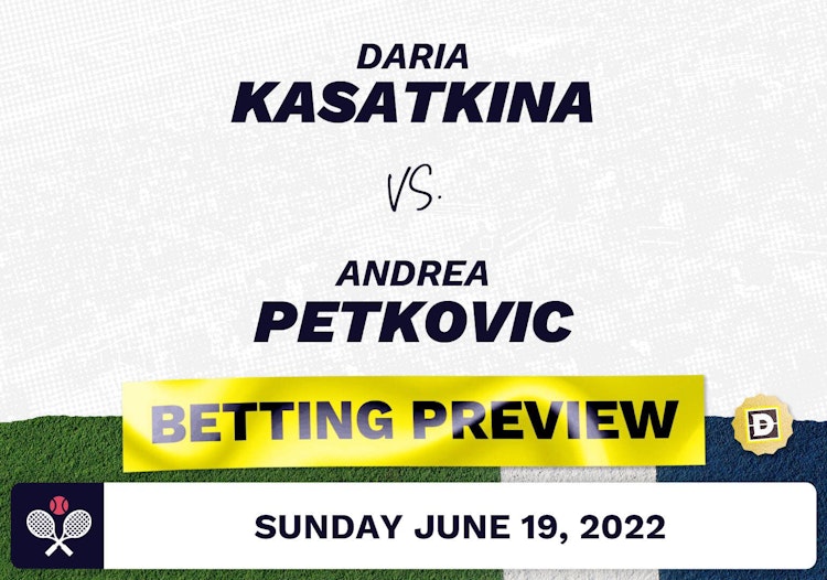 Daria Kasatkina vs. Andrea Petkovic Predictions - Jun 19, 2022