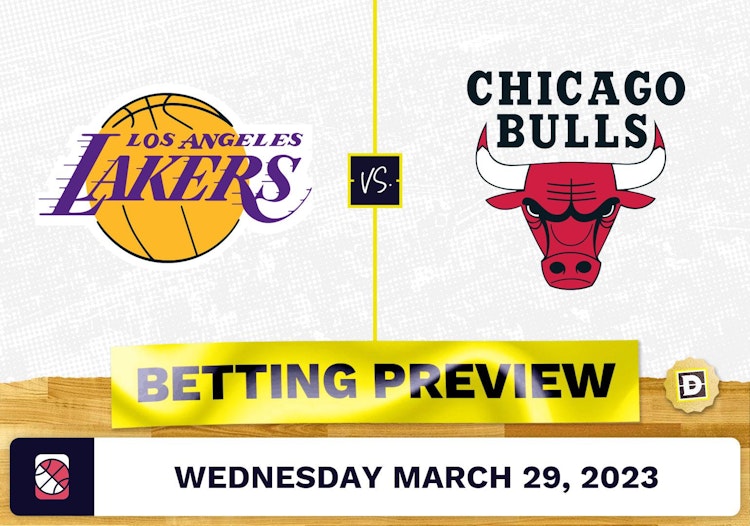 Lakers vs. Bulls Prediction and Odds - Mar 29, 2023