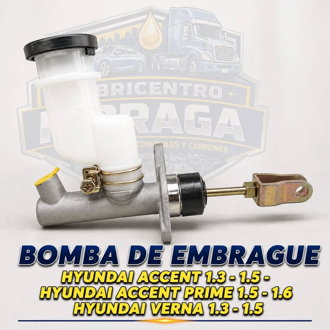 BOMBA DE EMBRAGUE PARA HYUNDAI ( 1.3/1.5/1.6)