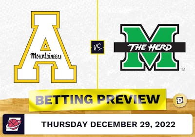 Appalachian State vs. Marshall CBB Prediction and Odds - Dec 29, 2022