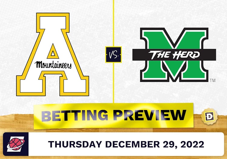 Appalachian State vs. Marshall CBB Prediction and Odds - Dec 29, 2022