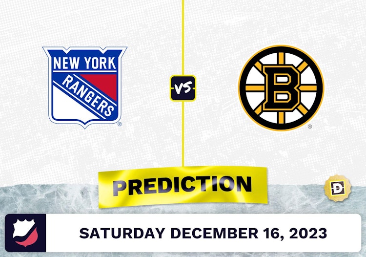 NY Rangers vs. Boston Bruins Prediction, Odds, Picks for NHL Saturday [12/16/2023]