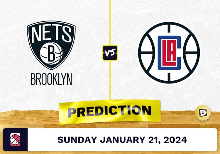 Brooklyn Nets vs. Los Angeles Clippers Prediction, Odds, NBA Picks [1/21/2024]