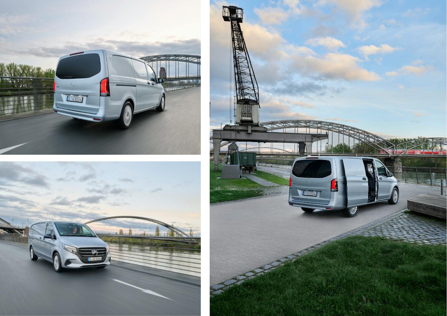 Das Exterior des Mercedes-Benz Vito.