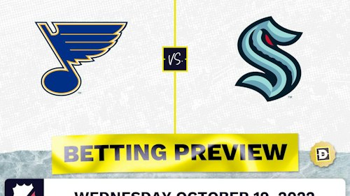 Blues vs. Kraken Prediction and Odds - Oct 19, 2022