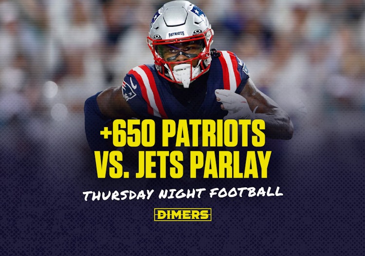 NFL parlay picks for Thursday Night Football betting between Jets and Patriots.