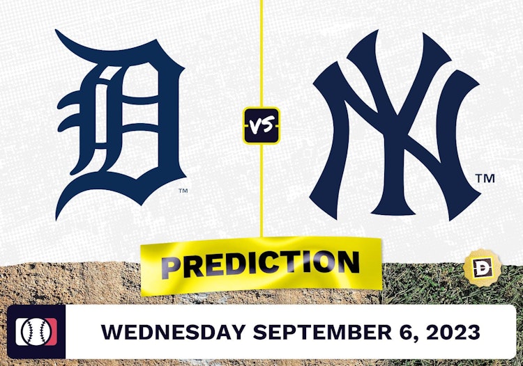 Tigers vs. Yankees Prediction for MLB Wednesday [9/6/2023]