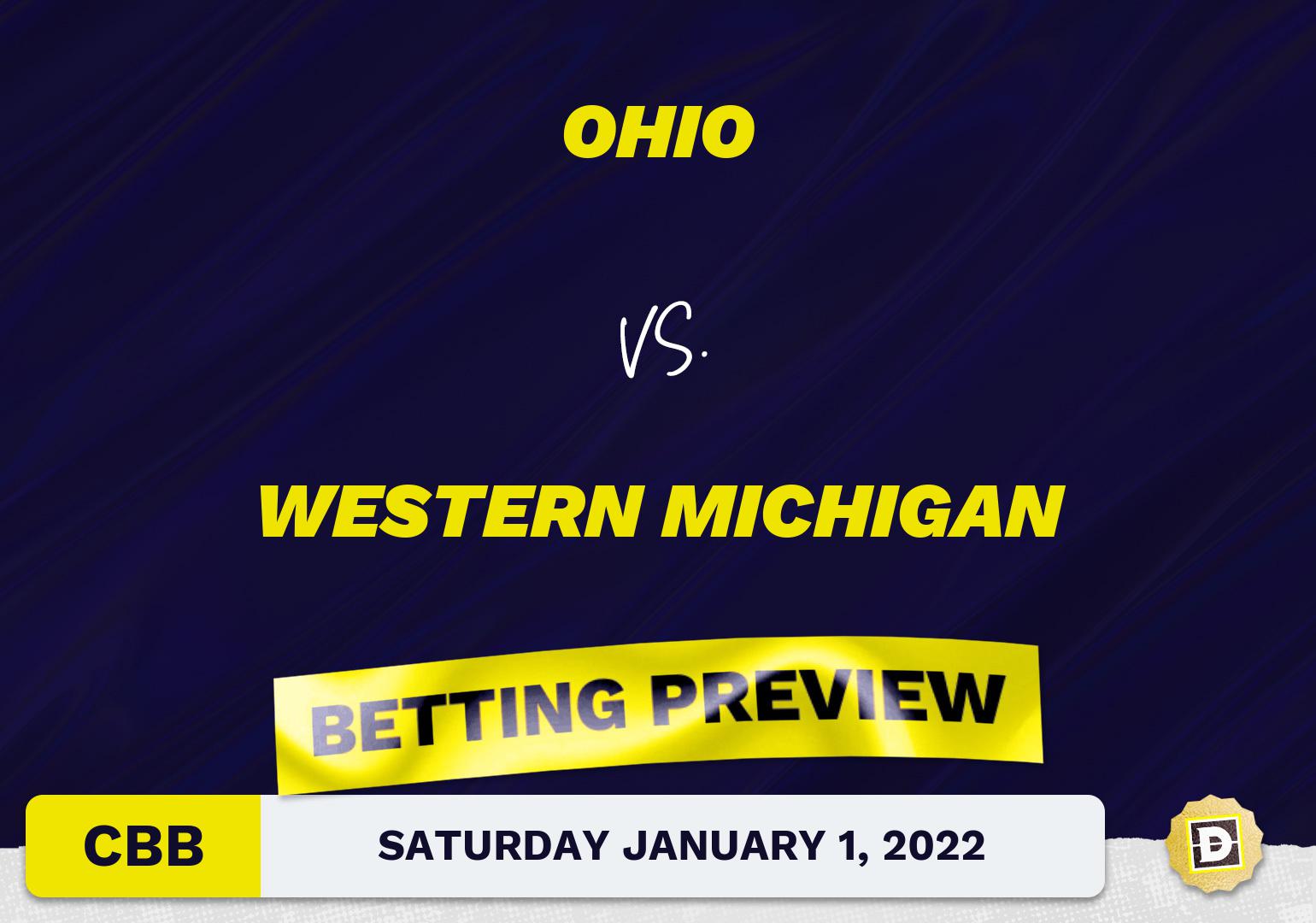 Ohio vs. Western Michigan CBB Predictions and Odds - Jan 1, 2022