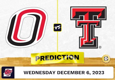 Nebraska-Omaha vs. Texas Tech Basketball Prediction - December 6, 2023
