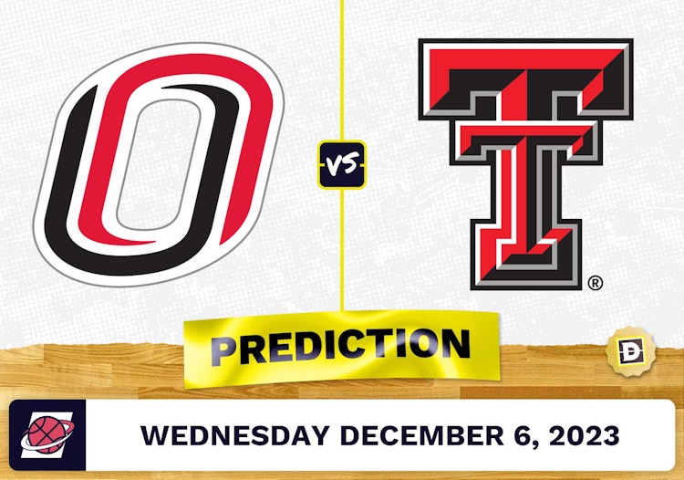 Nebraska-Omaha vs. Texas Tech Basketball Prediction - December 6, 2023