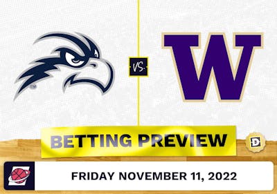 North Florida vs. Washington CBB Prediction and Odds - Nov 11, 2022