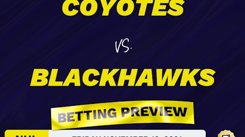 Coyotes vs. Blackhawks Predictions and Odds - Nov 12, 2021