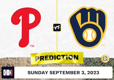 Phillies vs. Brewers Prediction for MLB Sunday [9/3/2023]