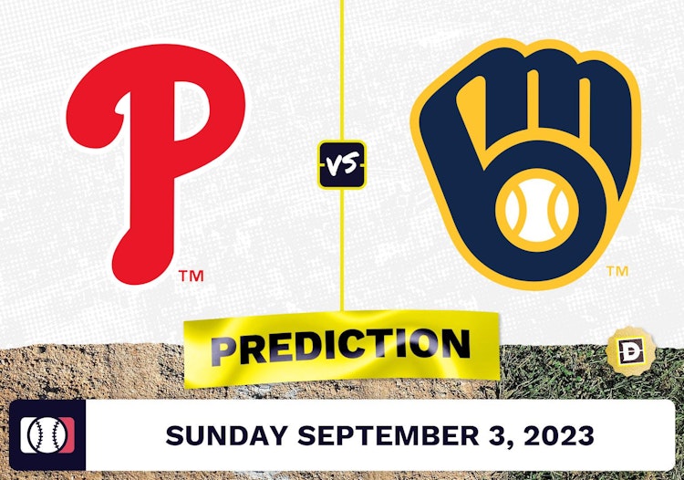 Phillies vs. Brewers Prediction for MLB Sunday [9/3/2023]