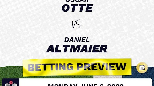 Oscar Otte vs. Daniel Altmaier Predictions - Jun 6, 2022