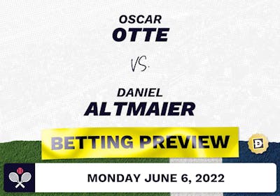 Oscar Otte vs. Daniel Altmaier Predictions - Jun 6, 2022