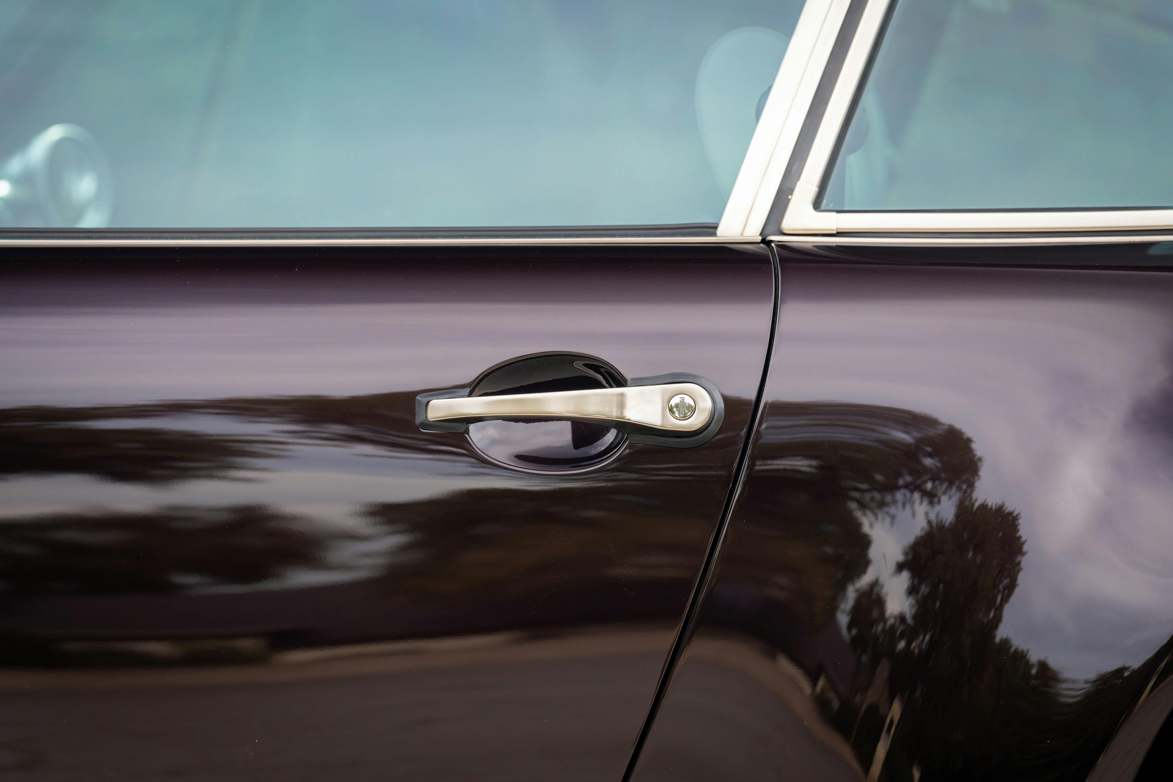 1990 Singer Porsche 911 Carrera 2 "Austin" commission in Aubergine Metallic shot in Austin, TX for a Bring a Trailer auction.