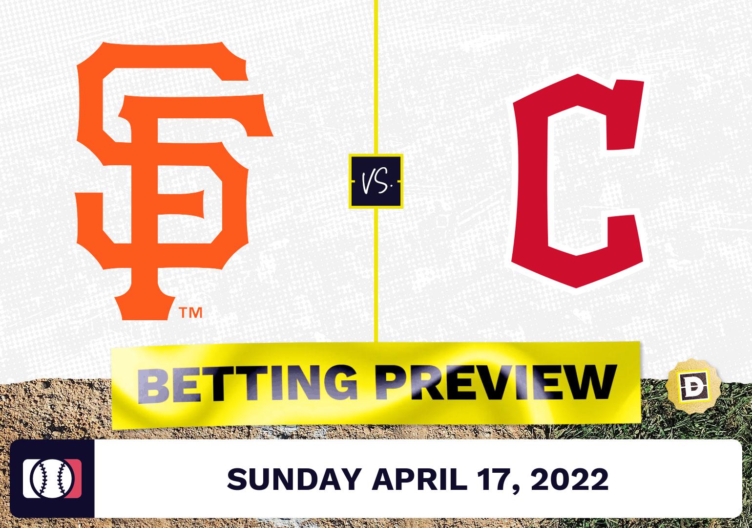Giants vs. Guardians Prediction and Odds - Apr 17, 2022