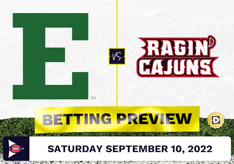 Eastern Michigan vs. Louisiana-Lafayette CFB Prediction and Odds - Sep 10, 2022