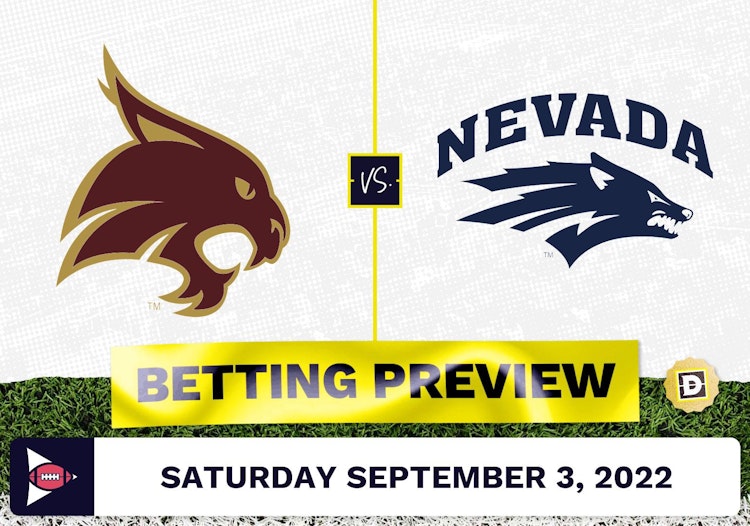 Texas State vs. Nevada CFB Prediction and Odds - Sep 3, 2022