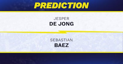 Jesper De Jong vs. Sebastian Baez prediction, odds, picks for ATP Swedish Open 2026