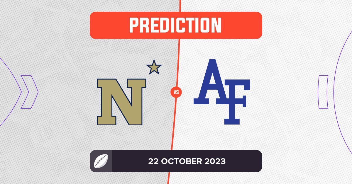 Navy Vs Air Force Prediction And Tips - 22 October 2023