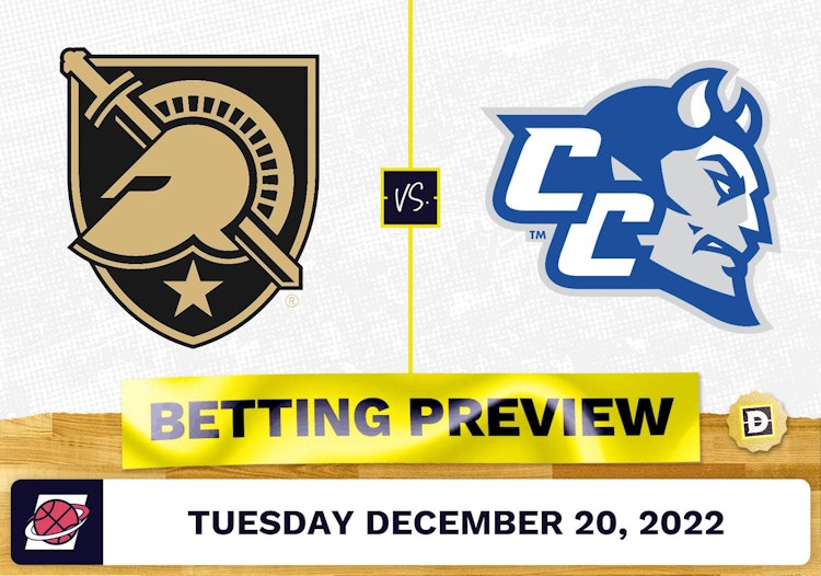 Army vs. Central Connecticut State CBB Prediction and Odds - Dec 20, 2022